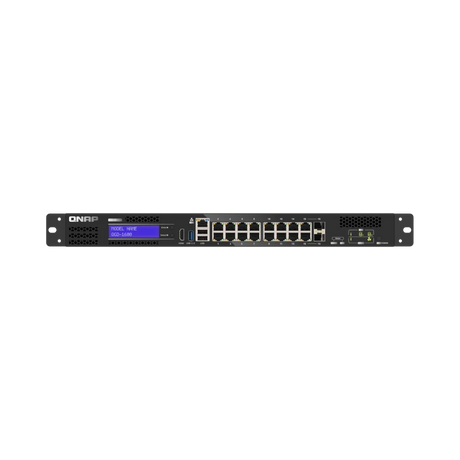 QNAP QGD-1600-4G 14-Port / 2-Bay Managed Switch & NAS — Being Shipped