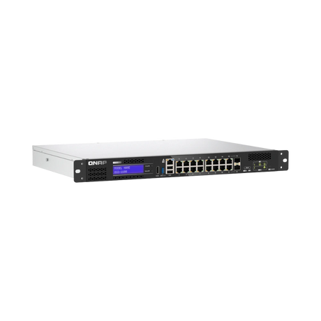 QNAP QGD-1600-4G 14-Port / 2-Bay Managed Switch & NAS — Being Shipped