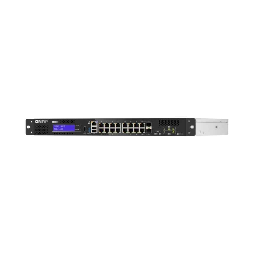 QNAP QGD-1600-4G 14-Port / 2-Bay Managed Switch & NAS — Being Shipped