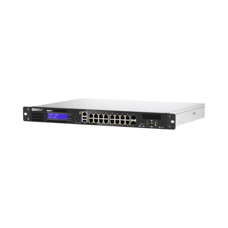 QNAP QGD-1600-4G 14-Port / 2-Bay Managed Switch & NAS — Being Shipped