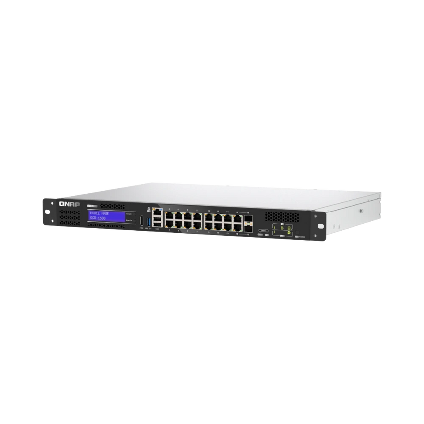 QNAP QGD-1600-4G 14-Port / 2-Bay Managed Switch & NAS — Being Shipped