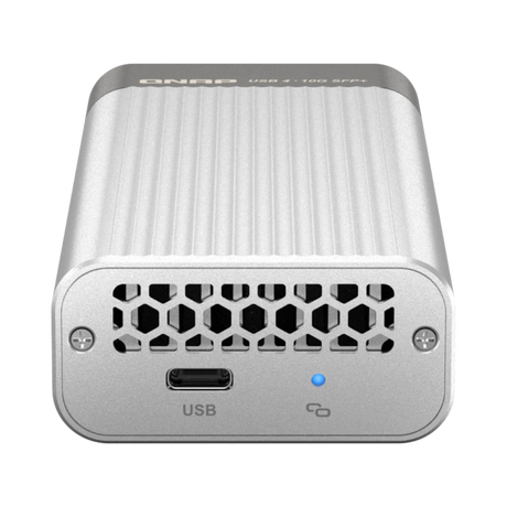 QNAP QNA-UC10G1SF 10 Gb/s USB4 to SFP+ Network Adapter — Being Shipped