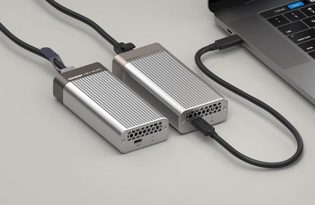 QNAP QNA-UC10G1SF 10 Gb/s USB4 to SFP+ Network Adapter — Being Shipped