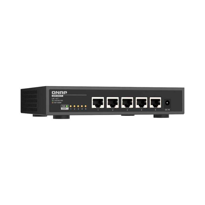 QNAP QSW-3205-5T 5-Port 10G Unmanaged Network Switch — Being Shipped