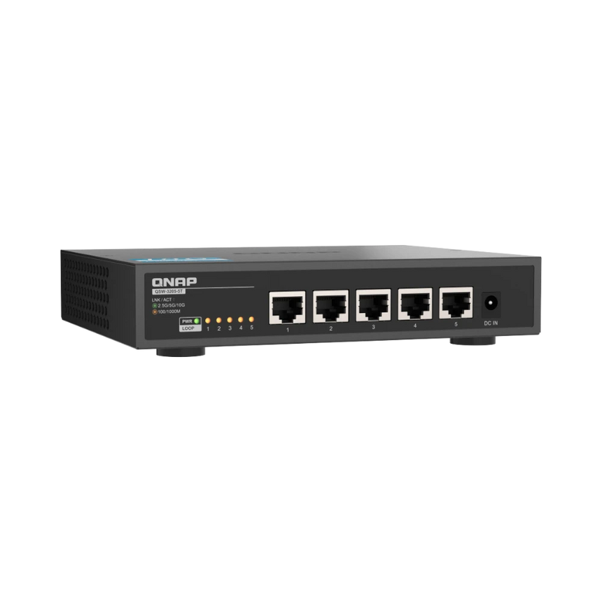 QNAP QSW-3205-5T 5-Port 10G Unmanaged Network Switch — Being Shipped