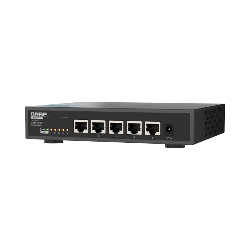 QNAP QSW-3205-5T 5-Port 10G Unmanaged Network Switch — Being Shipped