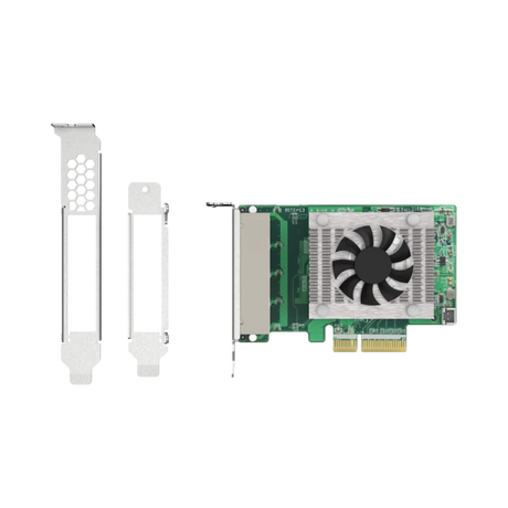 QNAP Quad-Port 2.5GbE PCIe Network Expansion Card — Being Shipped