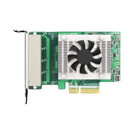 QNAP Quad-Port 2.5GbE PCIe Network Expansion Card — Being Shipped