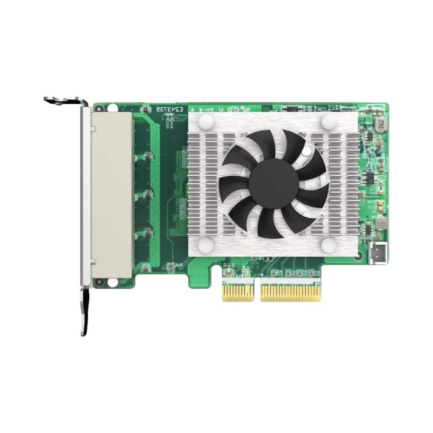 QNAP Quad-Port 2.5GbE PCIe Network Expansion Card — Being Shipped