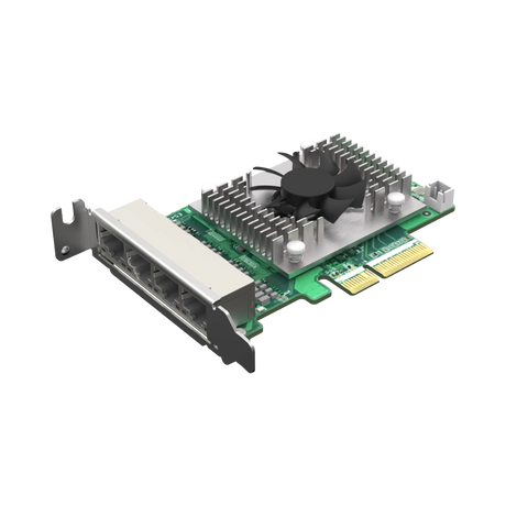 QNAP Quad-Port 2.5GbE PCIe Network Expansion Card — Being Shipped