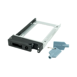 QNAP 2.5" SSD Tray with Key Lock & Two Keys (Black & Metal, 03) — Being Shipped