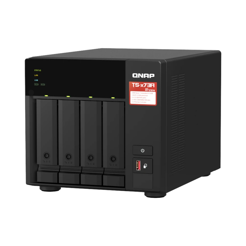 QNAP TS-473A-8G-US 4-Bay NAS Enclosure — Being Shipped