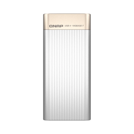 QNAP QNA-UC10G1T 10 Gb/s USB4 to RJ45 Network Adapter — Being Shipped