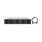 QNAP TL-R1200C-RP 12-Bay JBOD Expansion Unit with Redundant Power Supply — Being Shipped