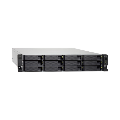 QNAP TL-R1200C-RP 12-Bay JBOD Expansion Unit with Redundant Power Supply — Being Shipped