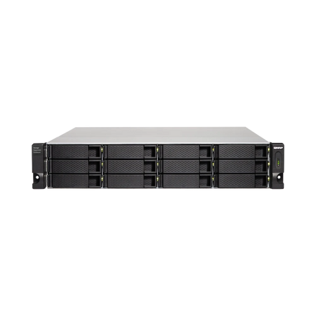 QNAP TL-R1200C-RP 12-Bay JBOD Expansion Unit with Redundant Power Supply — Being Shipped