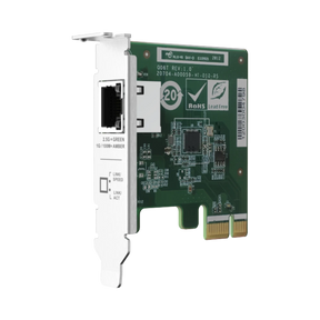 QNAP Single-Port 2.5GbE PCIe Network Expansion Card — Being Shipped