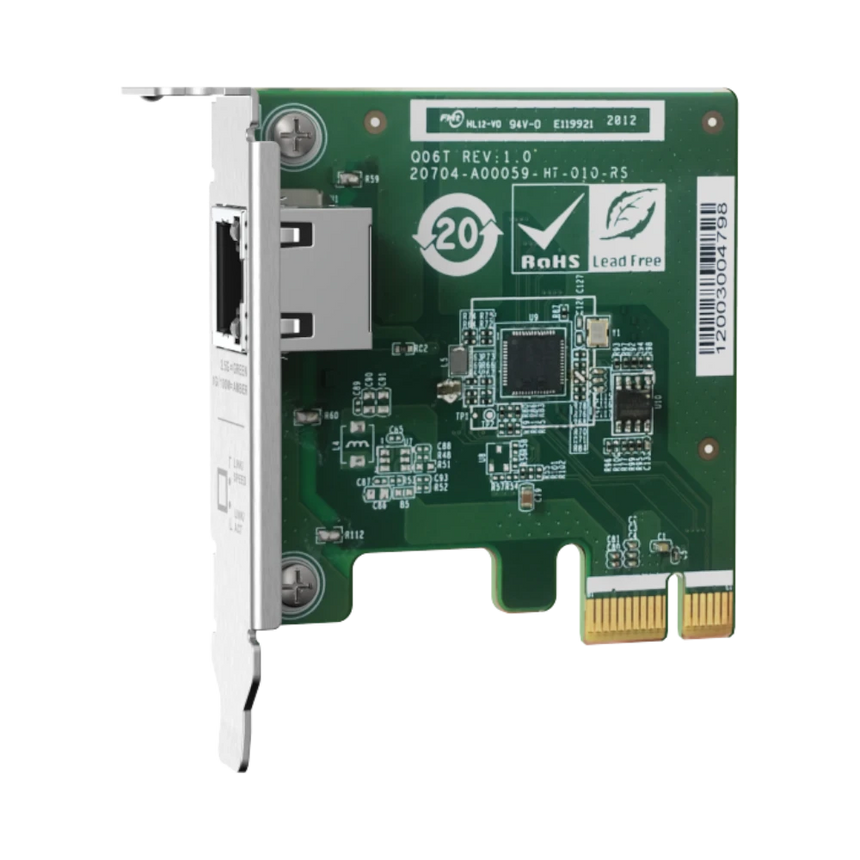 QNAP Single-Port 2.5GbE PCIe Network Expansion Card — Being Shipped