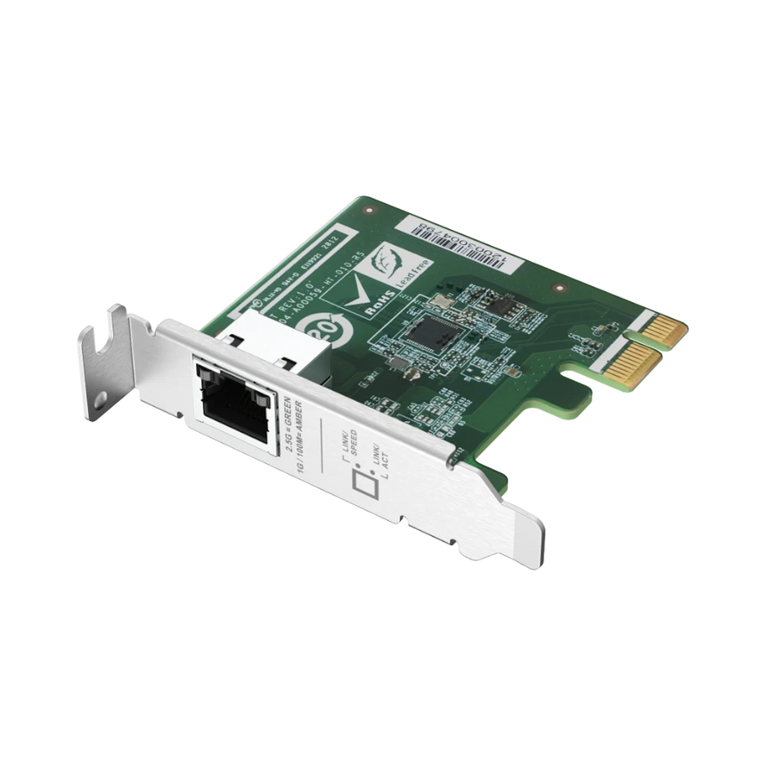 QNAP Single-Port 2.5GbE PCIe Network Expansion Card — Being Shipped