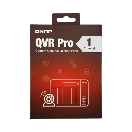 QNAP 1-Channel License for QVR Pro — Being Shipped