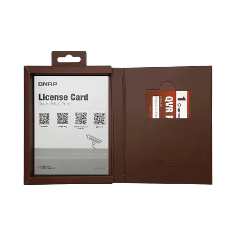 QNAP 1-Channel License for QVR Pro — Being Shipped