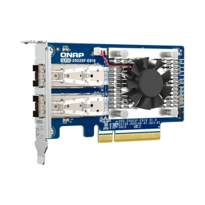 QNAP QXG-25G2SF-E810 2-Port 25G SFP28 PCIe 4.0 Network Adapter Card — Being Shipped