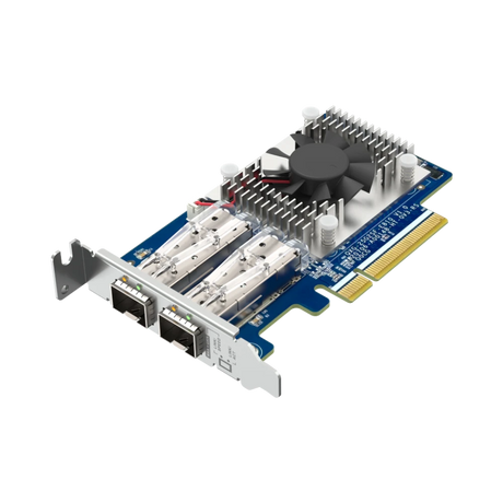 QNAP QXG-25G2SF-E810 2-Port 25G SFP28 PCIe 4.0 Network Adapter Card — Being Shipped