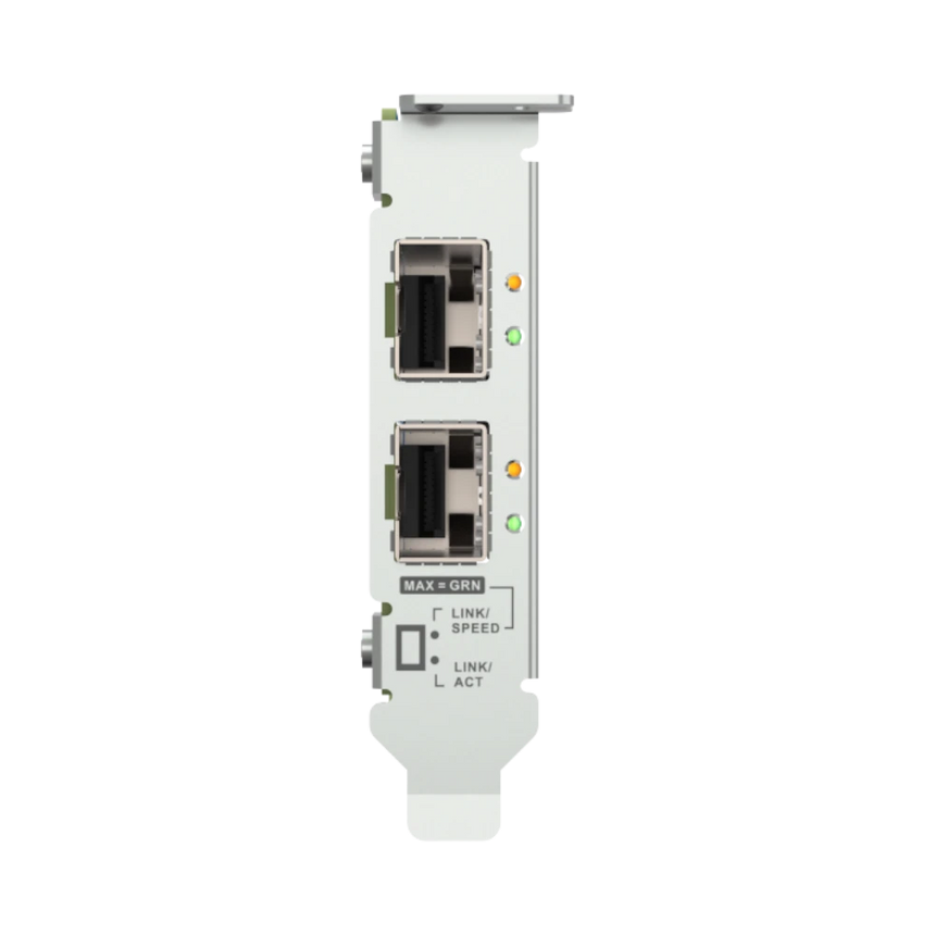 QNAP QXG-25G2SF-E810 2-Port 25G SFP28 PCIe 4.0 Network Adapter Card — Being Shipped