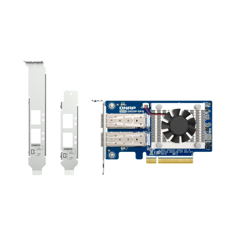 QNAP QXG-25G2SF-E810 2-Port 25G SFP28 PCIe 4.0 Network Adapter Card — Being Shipped