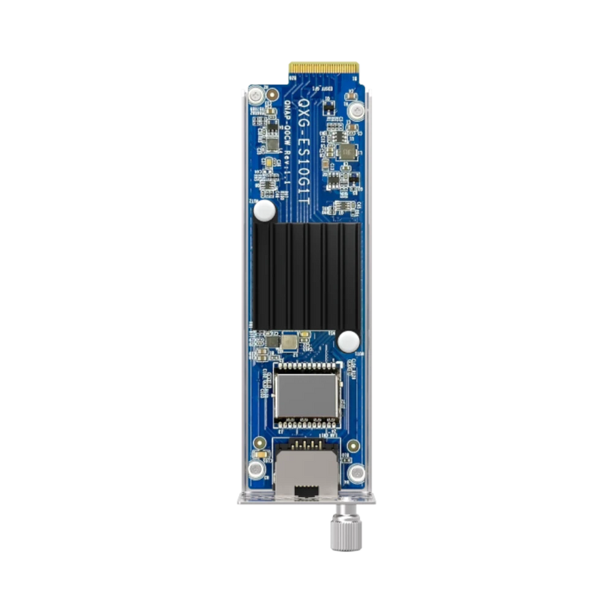 QNAP E1.S to Single 10Gb LAN Module — Being Shipped
