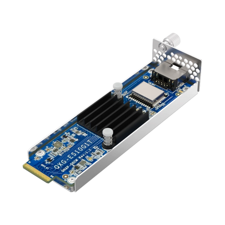 QNAP E1.S to Single 10Gb LAN Module — Being Shipped