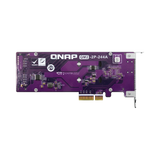 QNAP Dual M.2 22110/2280 PCIe Gen2 x4 NVMe SSD Expansion Card — Being Shipped