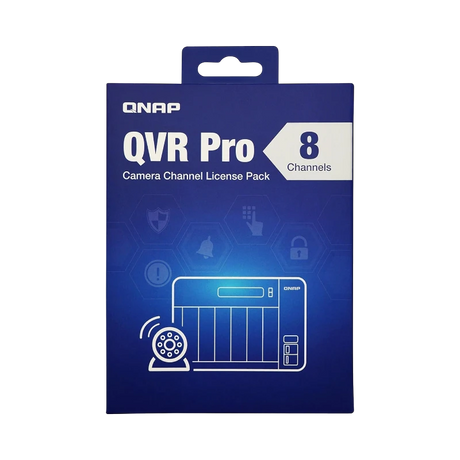QNAP 8-Channel License for QVR Pro — Being Shipped