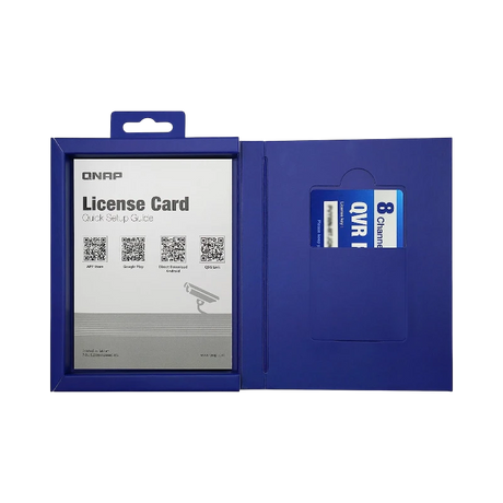 QNAP 8-Channel License for QVR Pro — Being Shipped