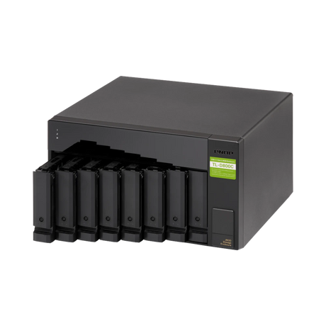 QNAP TL-D800C 8-Bay USB 3.2 Gen 2 Type-C JBOD Enclosure — Being Shipped
