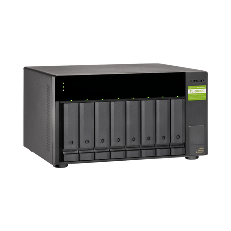 QNAP TL-D800C 8-Bay USB 3.2 Gen 2 Type-C JBOD Enclosure — Being Shipped