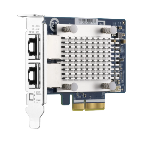 QNAP QXG-5G2T-111C Dual-Port 5GbE PCIe Network Expansion Card — Being Shipped