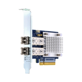 QNAP Dual-Port 32Gb Fiber Channel Host Bus Adapter with SFP+ Transceivers — Being Shipped