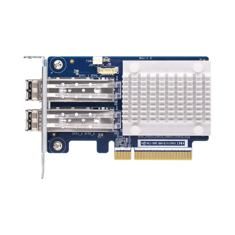 QNAP Dual-Port 32Gb Fiber Channel Host Bus Adapter with SFP+ Transceivers — Being Shipped