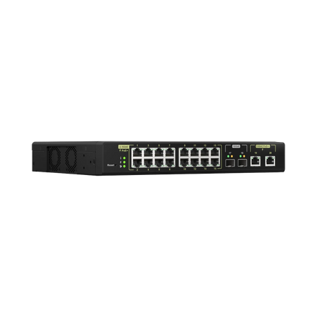 QNAP QSW-M2116P-2T2S 18-Port Multi-Gig PoE++ Compliant Managed Switch with SFP+ — Being Shipped