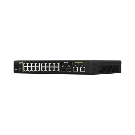QNAP QSW-M2116P-2T2S 18-Port Multi-Gig PoE++ Compliant Managed Switch with SFP+ — Being Shipped