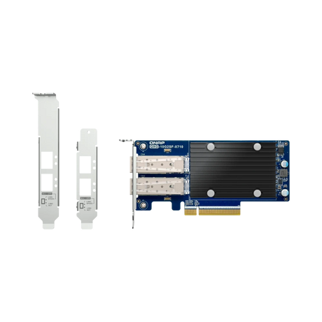QNAP QXG-10G2SF-X710 2-Port 10G SFP+ PCIe 3.0 Network Adapter Card — Being Shipped