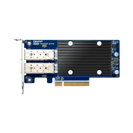 QNAP QXG-10G2SF-X710 2-Port 10G SFP+ PCIe 3.0 Network Adapter Card — Being Shipped
