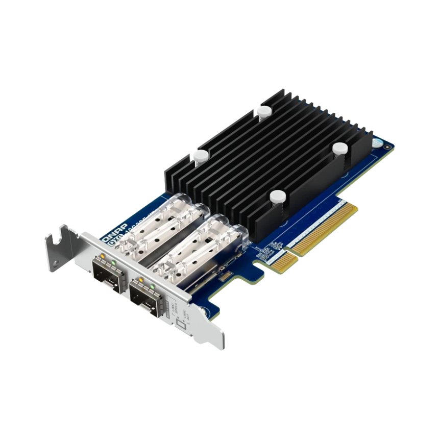 QNAP QXG-10G2SF-X710 2-Port 10G SFP+ PCIe 3.0 Network Adapter Card — Being Shipped