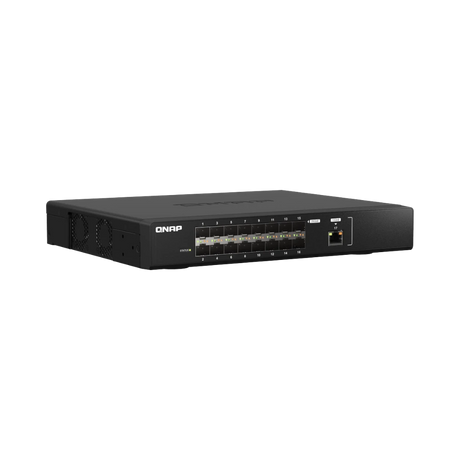 QNAP QSW-M5216-1T 16-Port 25GbE/10GbE Layer 2 Web Managed Switch — Being Shipped