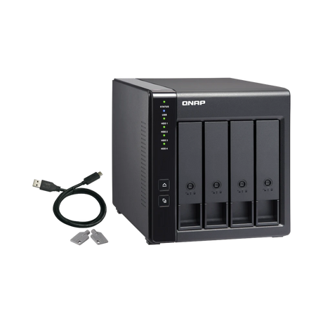 QNAP TR-004 4-Bay USB 3.2 Gen 1 RAID Expansion Enclosure — Being Shipped