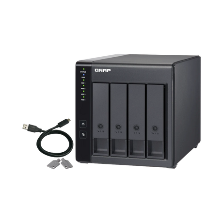 QNAP TR-004 4-Bay USB 3.2 Gen 1 RAID Expansion Enclosure — Being Shipped