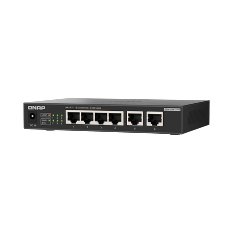 QNAP QSW-2104-2T-R2 6-Port 2.5G / 10G Unmanaged Network Switch — Being Shipped