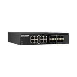 QNAP QSW-3216R-8S8T 16-Port 10G RJ45/SFP+ Unmanaged Network Switch — Being Shipped