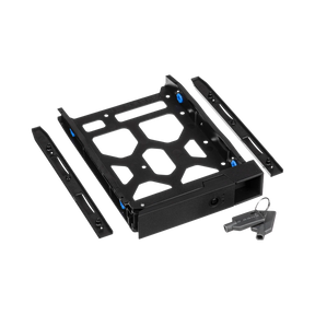 QNAP 3.5" HDD Tray with Key Lock (Black) — Being Shipped